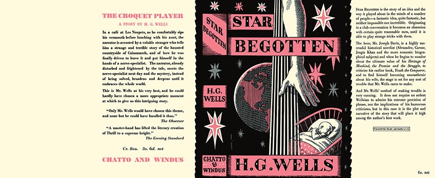 Item #16043 Star Begotten. H. G. Wells