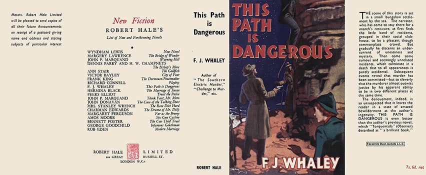 Item #16095 This Path Is Dangerous. F. J. Whaley