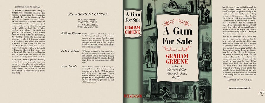 Item #1611 Gun for Sale, A. Graham Greene.