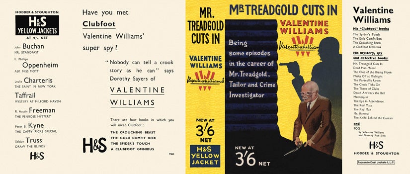 Item #16186 Mr. Treadgold Cuts In. Valentine Williams