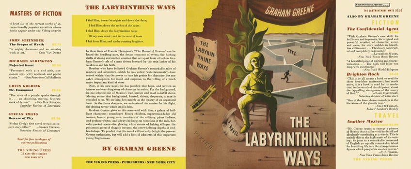 Item #1621 Labyrinthine Ways, The. Graham Greene.