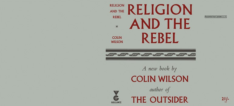 Item #16214 Religion and the Rebel. Colin Wilson.