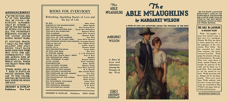 Item #16227 Able McLaughlins, The. Margaret Wilson.