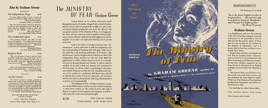 Item #1623 Ministry of Fear, The. Graham Greene
