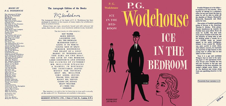 Item #16257 Ice in the Bedroom. P. G. Wodehouse