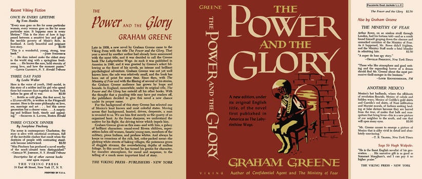 Item #1626 Power and the Glory, The. Graham Greene