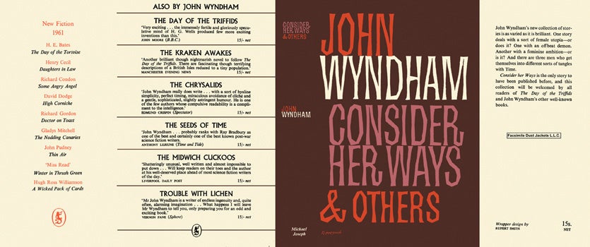 Item #16308 Consider Her Ways and Others. John Wyndham