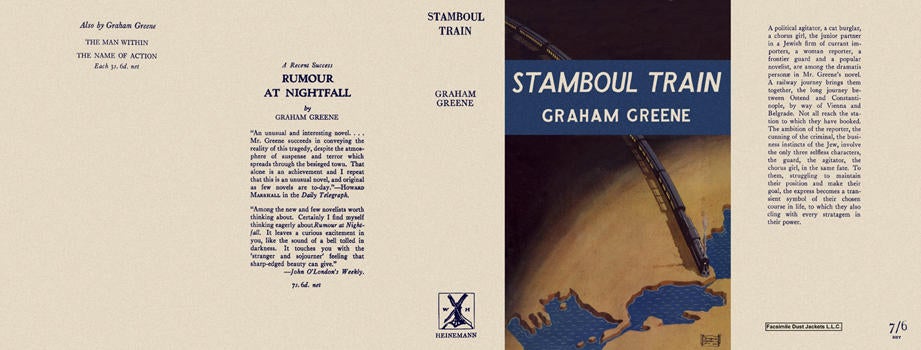 Item #1631 Stamboul Train. Graham Greene