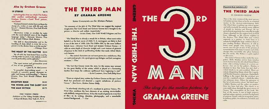 Item #1632 Third Man, The. Graham Greene