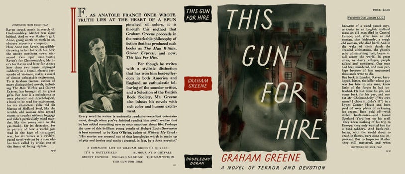 Item #1634 This Gun for Hire. Graham Greene
