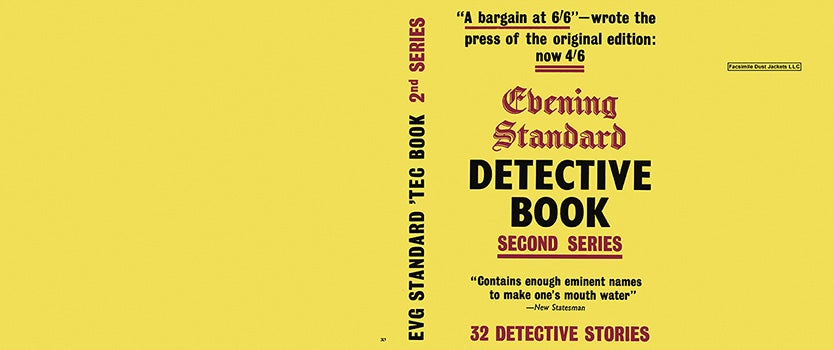 Item #16363 Evening Standard Detective Book - Second Series. Anthology