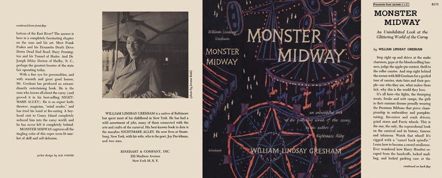 Item #1637 Monster Midway. William Lindsay Gresham