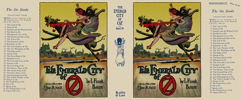 Item #16386 Emerald City of Oz, The. L. Frank Baum, John R. Neill