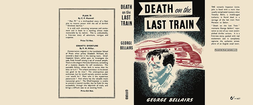 Item #16397 Death on the Last Train. George Bellairs.