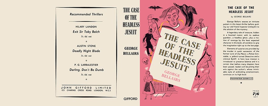 Item #16398 Case of the Headless Jesuit, The. George Bellairs.