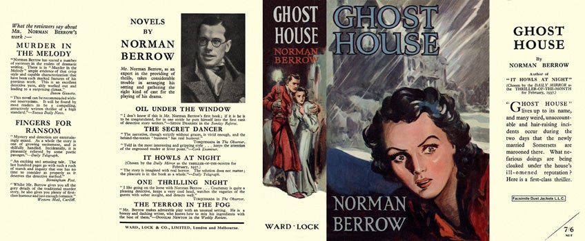 Item #16410 Ghost House. Norman Berrow