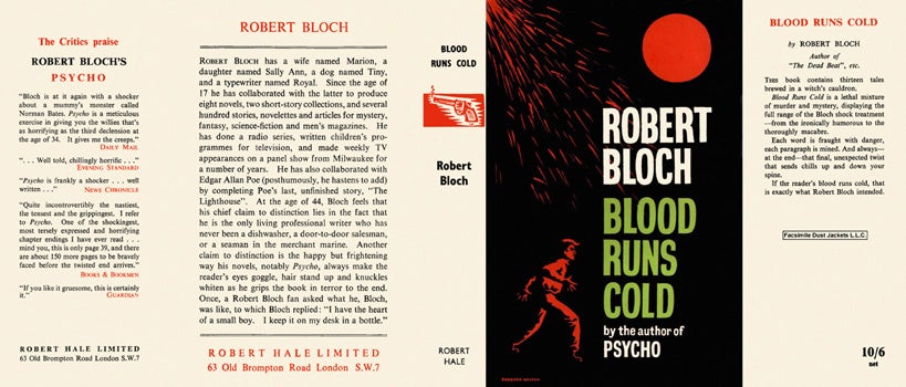 Item #16419 Blood Runs Cold. Robert Bloch