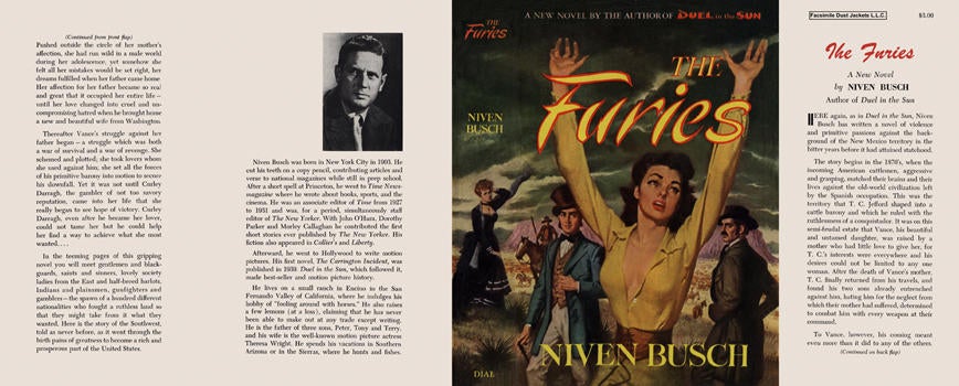 Item #16480 Furies, The. Niven Busch