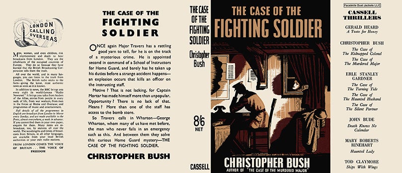 Item #16482 Case of the Fighting Soldier, The. Christopher Bush