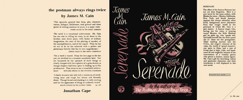 Item #16510 Serenade. James M. Cain