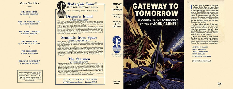 Item #16534 Gateway to Tomorrow. John Carnell, Anthology.
