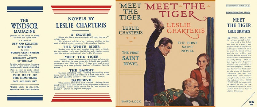 Item #16552 Meet the Tiger. Leslie Charteris