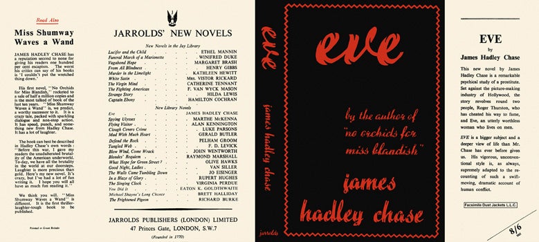 Item #16561 Eve. James Hadley Chase.