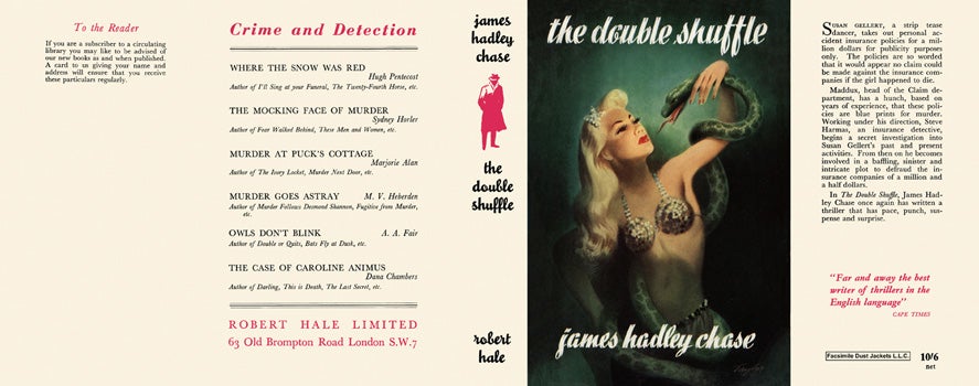 Item #16568 Double Shuffle, The. James Hadley Chase.
