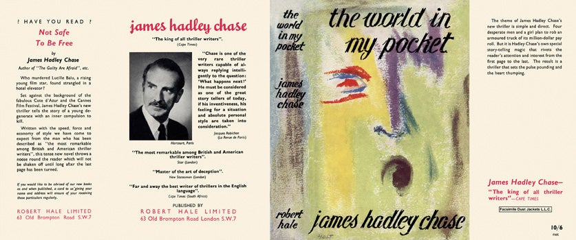 Item #16577 World in My Pocket, The. James Hadley Chase.