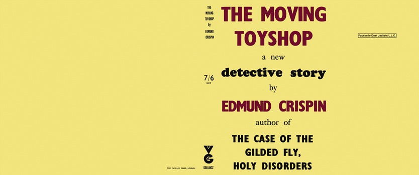 Item #16644 Moving Toyshop, The. Edmund Crispin.