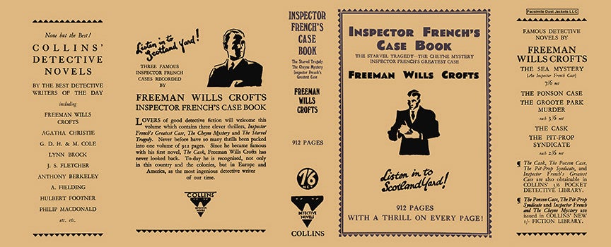 Item #16646 Inspector French's Case Book. Freeman Wills Crofts