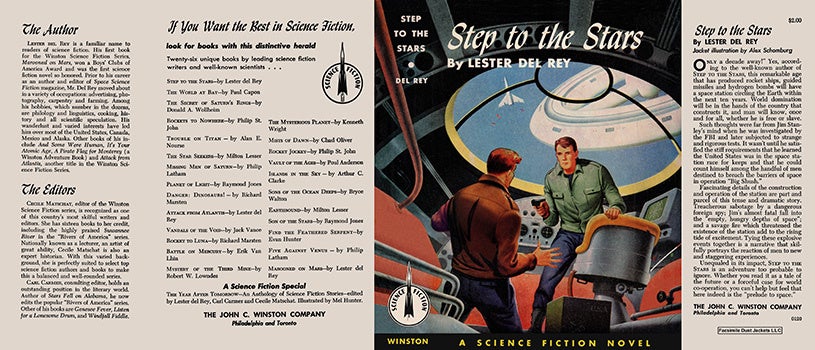 Item #16691 Step to the Stars. Lester Del Rey