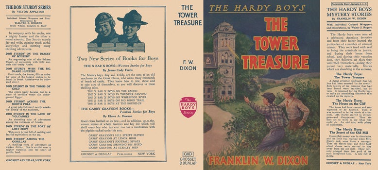 Item #16716 Hardy Boys #01: Tower Treasure, The. Franklin W. Dixon