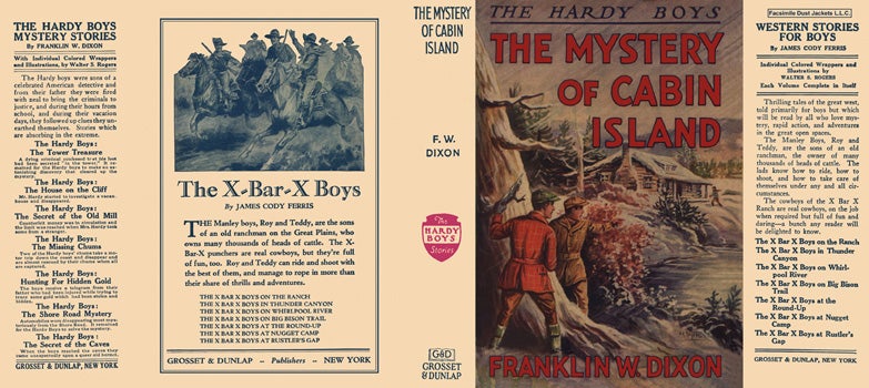 Item #16718 Hardy Boys #08: Mystery of Cabin Island, The. Franklin W. Dixon
