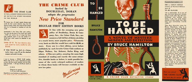 Item #1673 To Be Hanged. Bruce Hamilton.