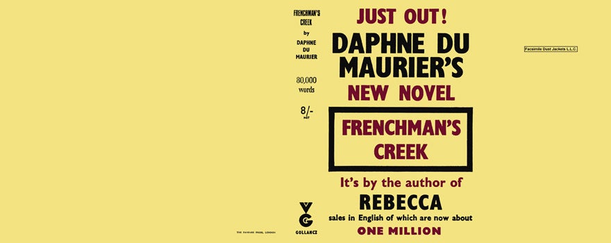 Item #16730 Frenchman's Creek. Daphne du Maurier.