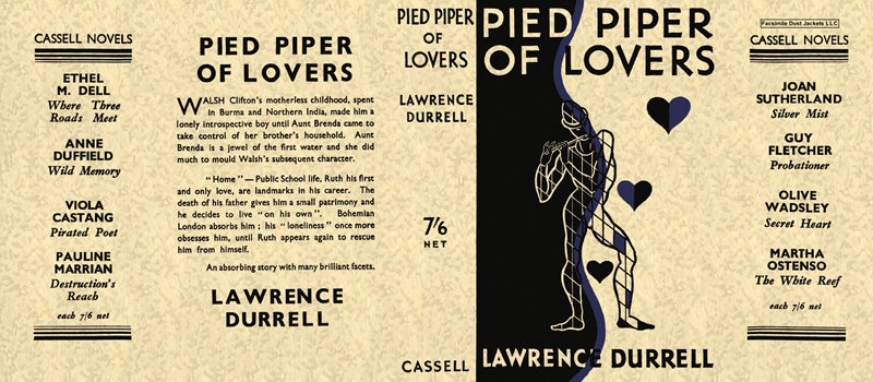 Item #16736 Pied Piper of Lovers. Lawrence Durrell