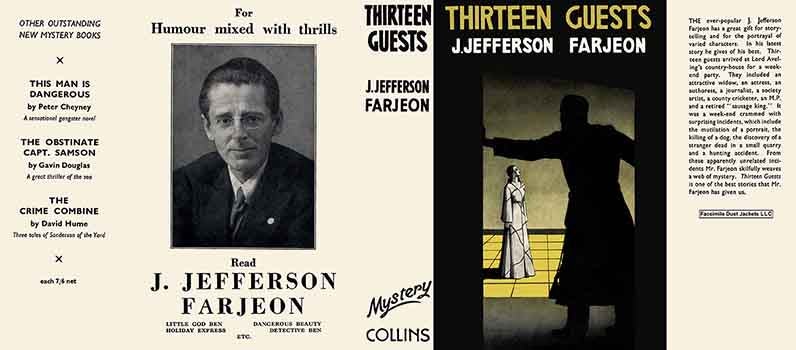 Item #16758 Thirteen Guests. J. Jefferson Farjeon.