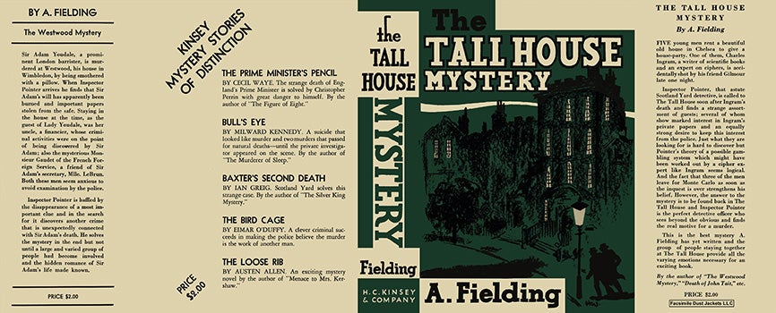 Item #16790 Tall House Mystery, The. A. Fielding.
