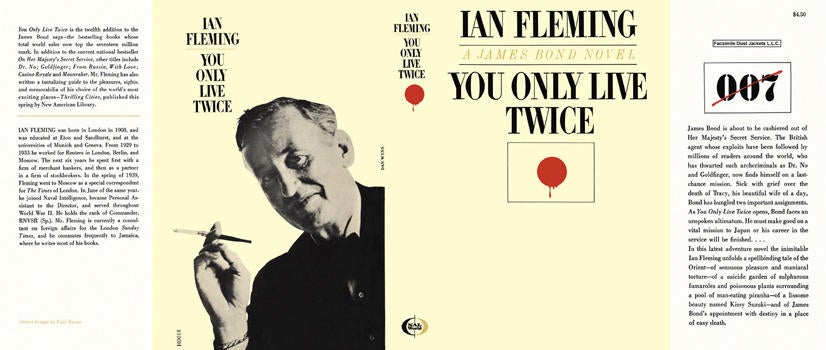 Item #16822 You Only Live Twice. Ian Fleming.
