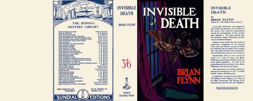 Item #16825 Invisible Death. Brian Flynn.