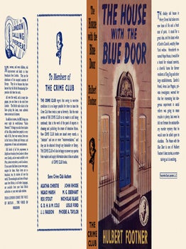 House with the Blue Door, The. Hulbert Footner.