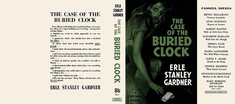 Item #16859 Case of the Buried Clock, The. Erle Stanley Gardner