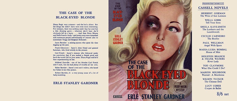 Item #16863 Case of the Black-Eyed Blonde, The. Erle Stanley Gardner