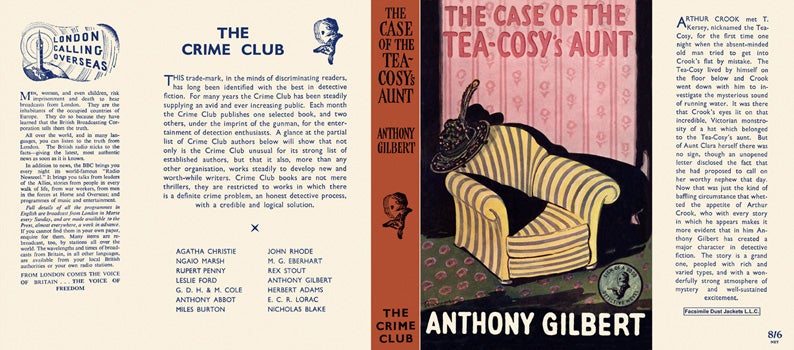 Item #16887 Case of the Tea-Cosy's Aunt, The. Anthony Gilbert