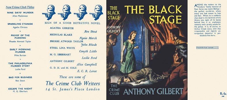 Item #16890 Black Stage, The. Anthony Gilbert.