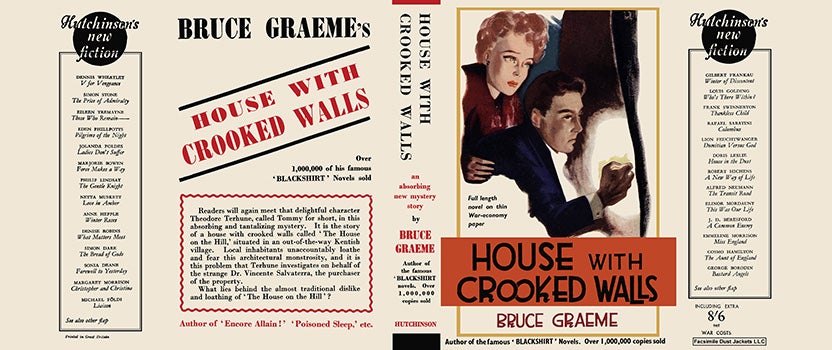 Item #16913 House with Crooked Walls. Bruce Graeme.