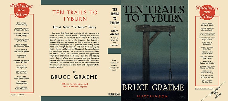 Item #16915 Ten Trails to Tyburn. Bruce Graeme