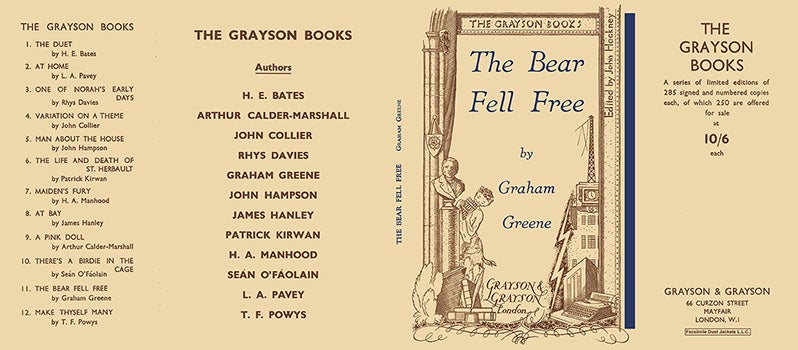 Item #16930 Bear Fell Free, The. Graham Greene