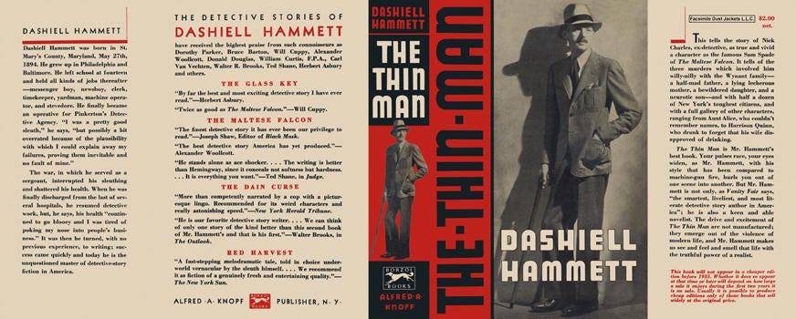 Item #1694 Thin Man, The. Dashiell Hammett.